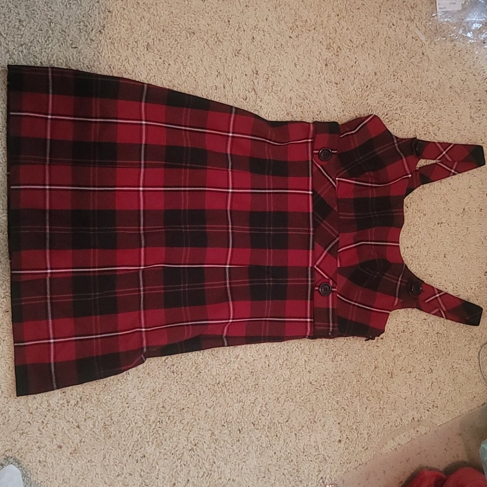 Plaid jumper